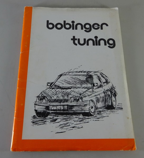 Angebotsmappe / Prospekt Bobinger Tuning für Opel Modelle der 90er Jahre