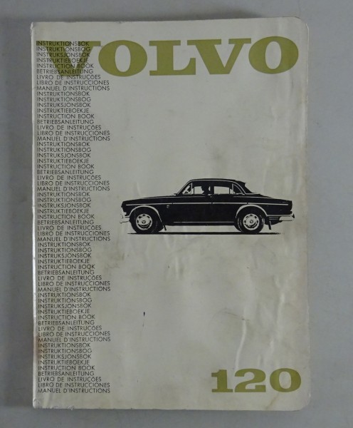 Betriebsanleitung / Handbuch Volvo Amazon P120 Stand 09/1967