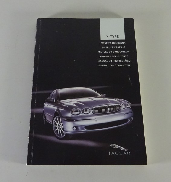 Owner's Manual / Handbook Jaguar X-Type from 12/2003 | English