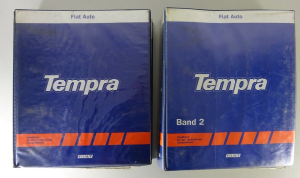 Werkstatthandbuch / Reparaturleitfaden Fiat Tempra Band 1+2 ab Modelljahr 1990