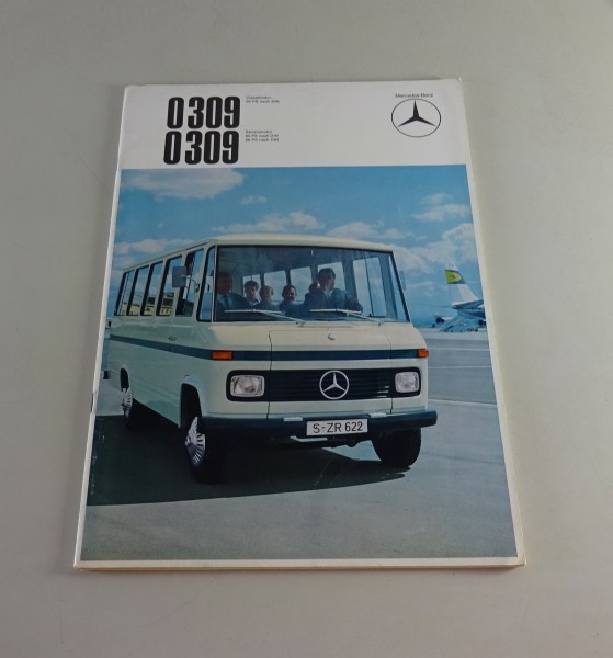 Prospekt / Broschüre Mercedes-Benz T2 Bus von DüDo O309 Stand 09/1967