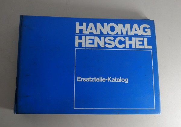 Teilekatalog Hanomag Fahrgestell F20L F35L 603-604 Ausgabe A Stand 1972