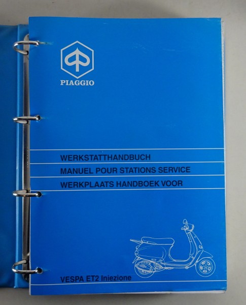 Werkstatthandbuch Piaggio Vespa ET 2 Iniezione 50 ccm 2-Takt Stand 01/1998