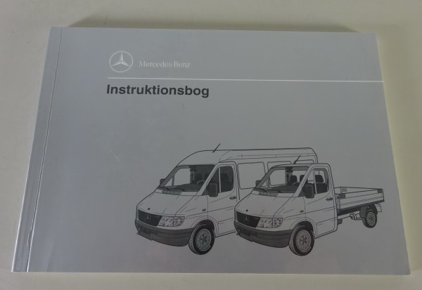 Instruktionsbog Mercedes-Benz W901 Sprinter Stand 12/1994 - Dänisch