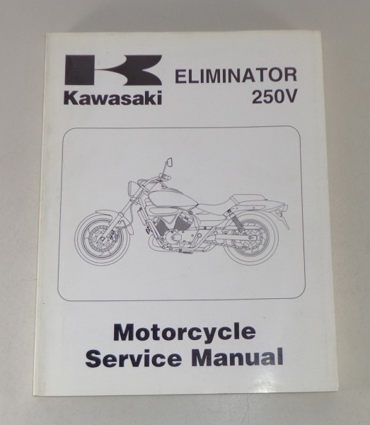 Werkstatthandbuch / Workshop Manual Kawasaki Eliminator 250 V, Stand 2000