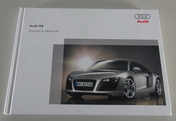 Betriebsanleitung / Owner´s Manual / Handbook Audi R8 Coupé 420 PS Stand 03/2007