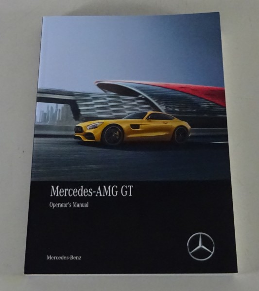 Owner´s Manual / Handbook Mercedes-Benz AMG GT Typ C 190 from 2019