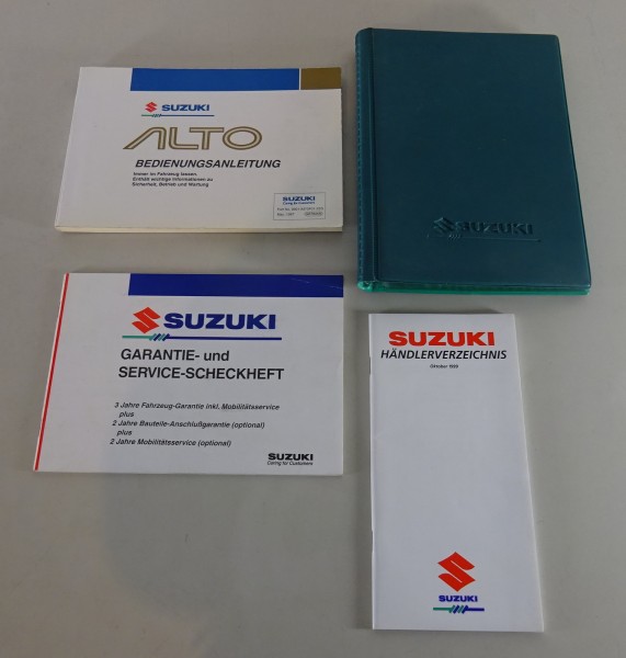 Bordmappe + Betriebsanleitung / Handbuch Suzuki ALTO Stand 05/1997
