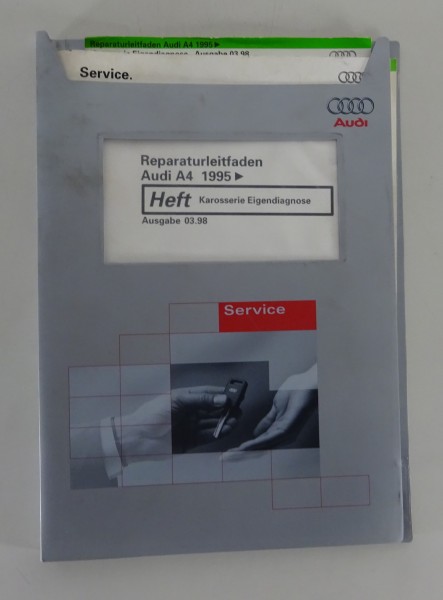 Werkstatthandbuch Audi A4 B5 Karosserie Eigendiagnose ab 1995 Stand 03/98