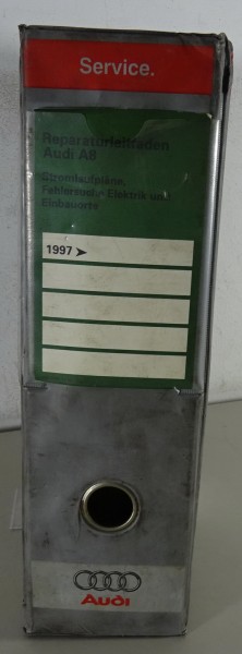 Werkstatthandbuch / Reparaturleitfaden Audi A8 D2 Elektrik + Schaltpläne ab 1997