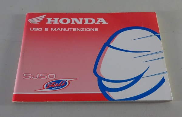 Owner's Manual Betriebsanleitung Honda SJ50 Stand 1997