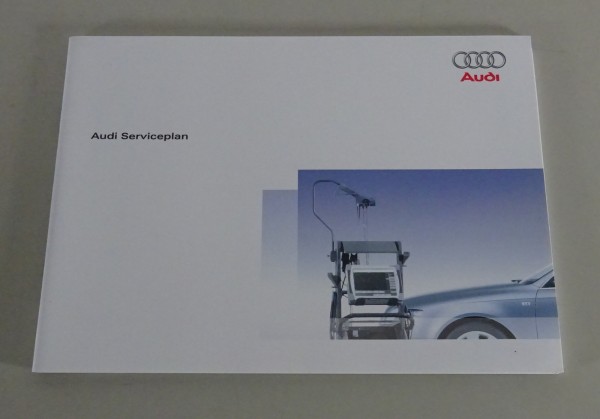 Scheckheft Audi A3, TT, A4, S4, RS4, A5, A6, S6, Q7, A8, S8, R8 ab 2007 blanko