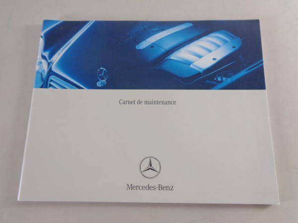 Scheckheft Mercedes Benz W168, W203, R170, R230, etc. auf Französisch 10/2003