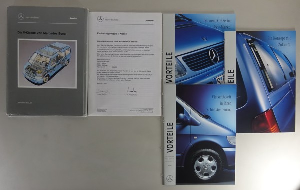 Einführungsmappe Mercedes Benz V-Klasse W638 Stand 06/1996