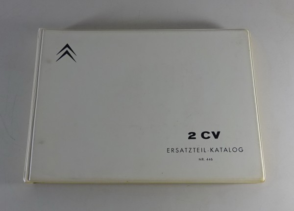 Teilekatalog Citroen 2 CV Limousine - 250k Lieferwagen 1949 - 1969