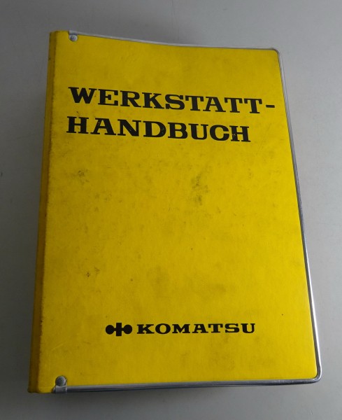 Werkstatthandbuch / Reparaturhandbuch Komatsu Radlader WA350-1 Stand 05/1990