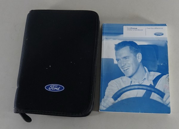 Owner's Manual / handbook + wallet Ford Focus from 10/2007