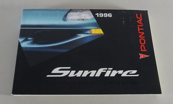 Owner´s Manual / Handbook Pontiac Sunfire Stand 1996