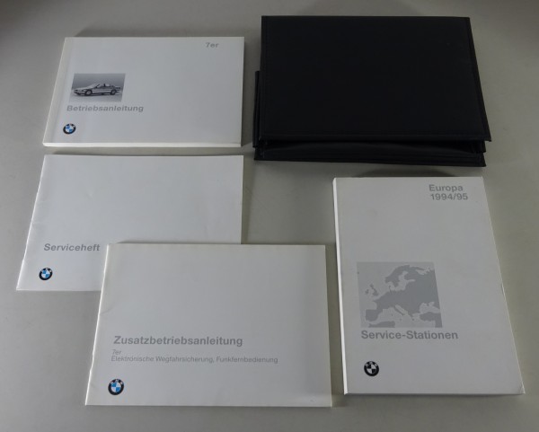 Bordmappe mit Betriebsanleitung BMW 7er E38 730 740 750 i + iL Stand 07/1994
