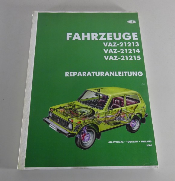 Werkstatthandbuch / Reparaturanleitung Lada Niva VAZ 2121 4x4 + Diesel '10/1999