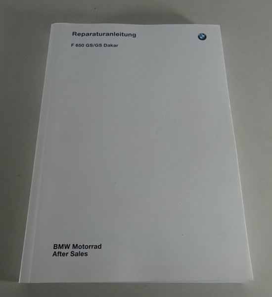 Werkstatthandbuch BMW Motorrad F 650 GS / F 650 GS Dakar Stand 02/2000