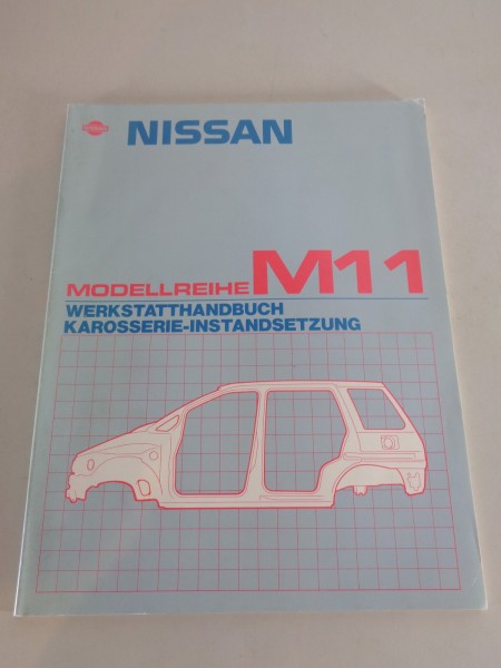 Werkstatthandbuch / Repraturleitfaden Karosserie Nissan Prairie M11 11/1989