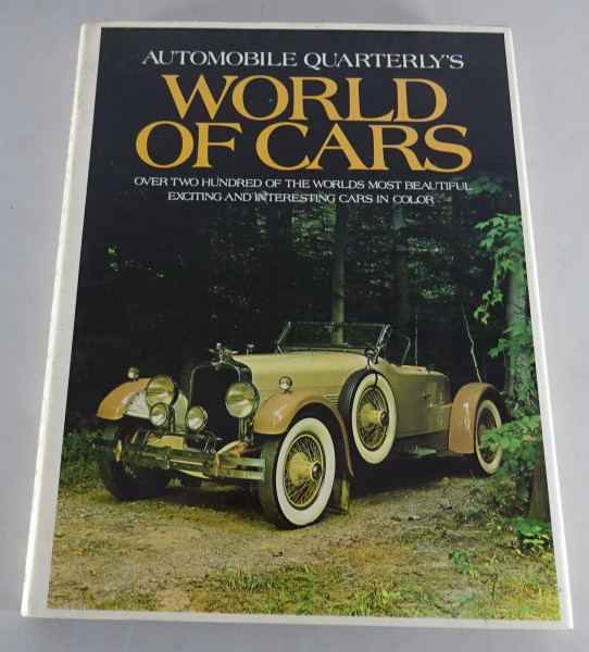 Bildband - Automobile Quarterly´s | World of cars Stand 1981