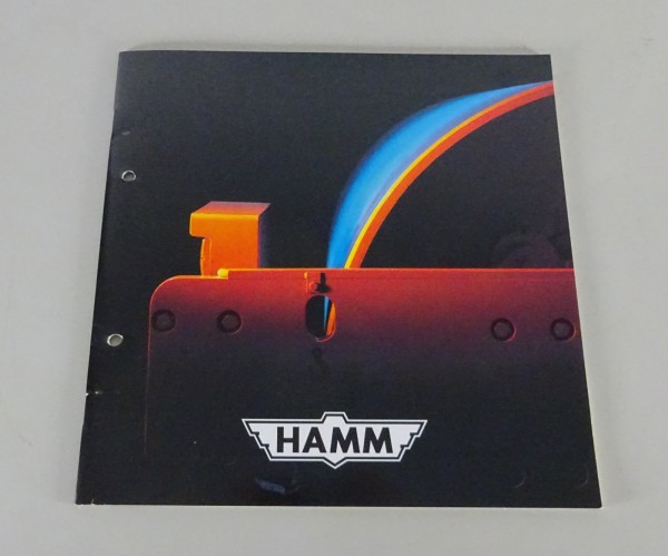 Prospekt / Broschüre Unternehmen HAMM Stand ca. 1998