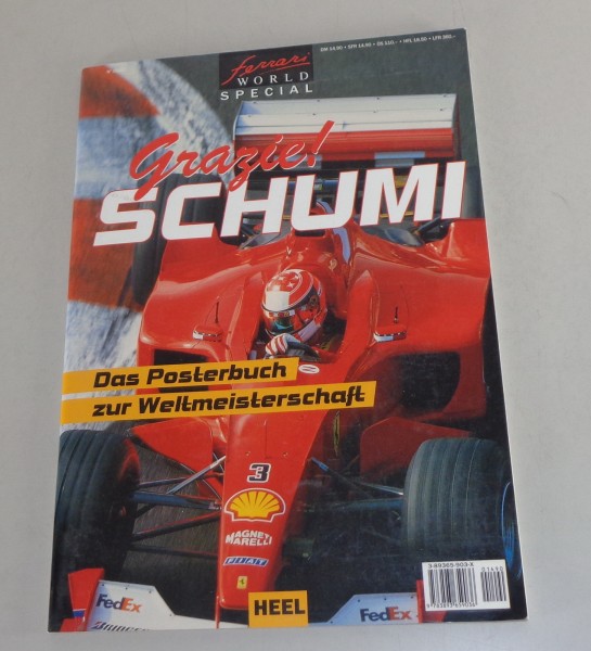 Bildband: Grazie Schumi - Das Posterbuch zur Weltmeisterschaft von 2000