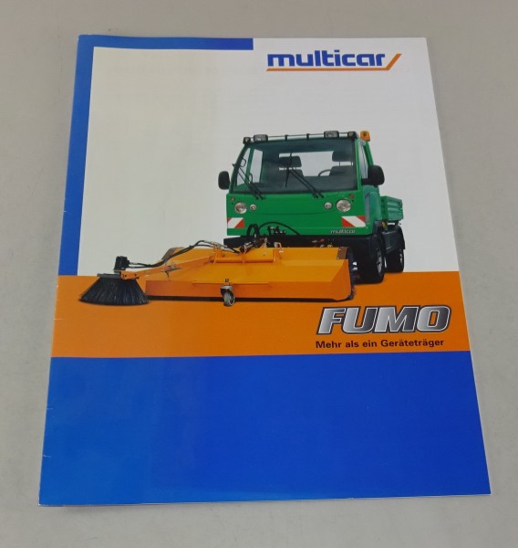 Prospekt / Broschüre Multicar Fumo Mehr als ein Geräteträger