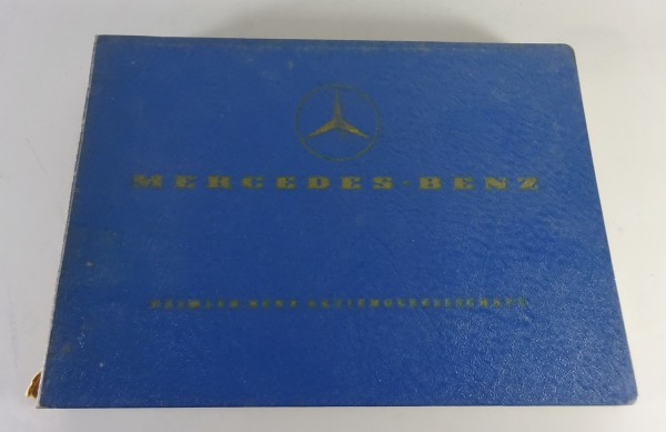 Teilekatalog Mercedes-Benz Motor M100 6,3 liter für W100 Stand 10/1971 (10193)