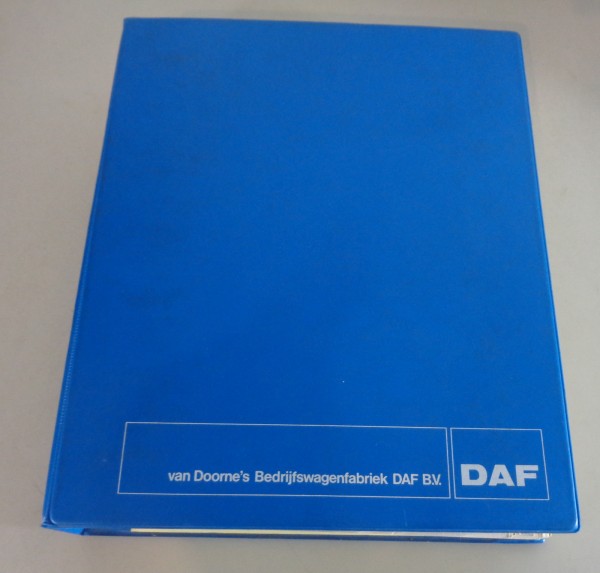 Werkstatthandbuch / Reparaturleitfaden DAF LKW / Truck 2200 von 1972