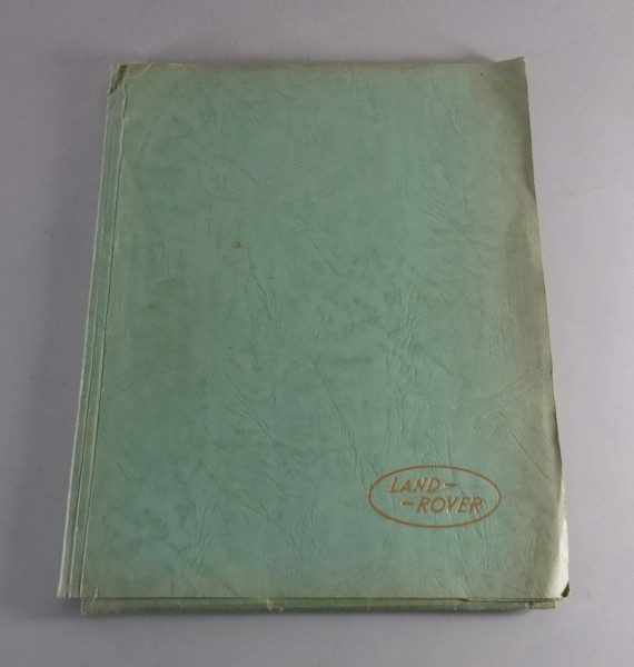 Prospektmappe + Anschreiben Land Rover 88 / 109 Stand 1965/66