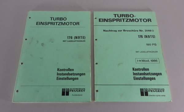 Werkstatthandbuch Peugeot 505 Turbo Injection ab Bj. 1984 Stand 11/1984