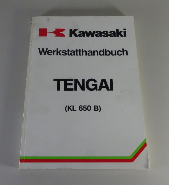 Werkstatthandbuch Kawasaki Tengai KL 650-B1 & KL 500-B1 Stand 08/1989