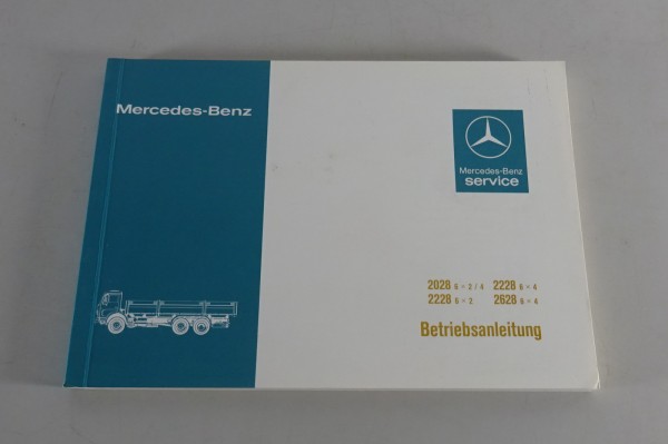 Betriebsanleitung / Handbuch Mercedes Benz NG 80 LKW ab 2028 - 2628 von 1979