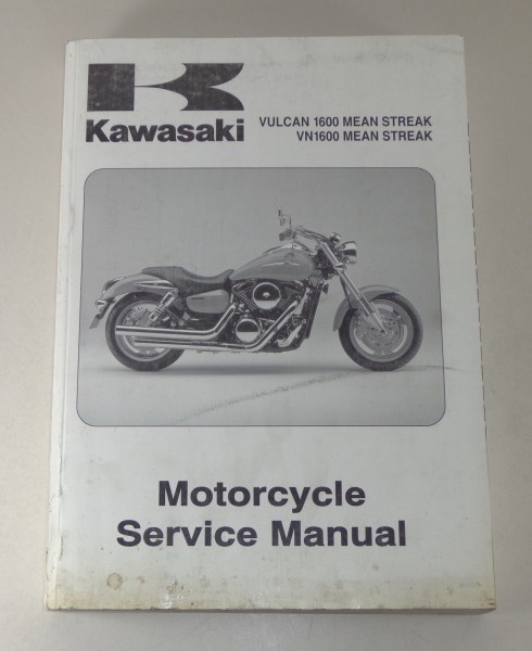 Werkstatthandbuch / Workshop Manual Kawasaki Vulcan 1600 Mean Streak, Stand 2003