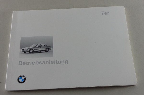 Betriebsanleitung BMW 7er E38 730i / 730iL / 740i 740iL / 750i / 750iL v. 7/1994