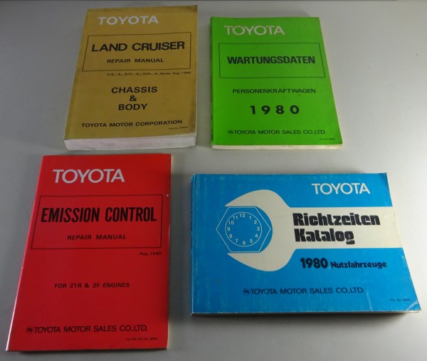 Workshop Manual Toyota Land Cruiser FJ40 / BJ40 / HJ47 Body, Chassis, Engine