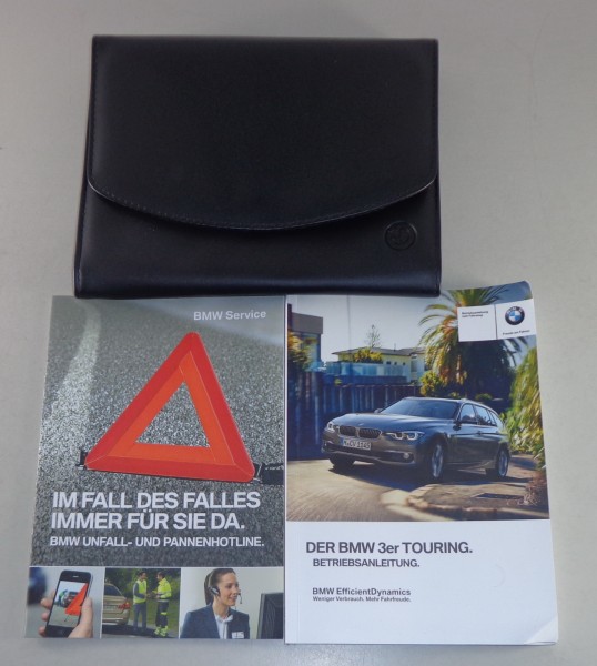 Bordmappe + Betriebsanleitung BMW 3er Touring F31 318i / 320i etc. Stand 10/2015