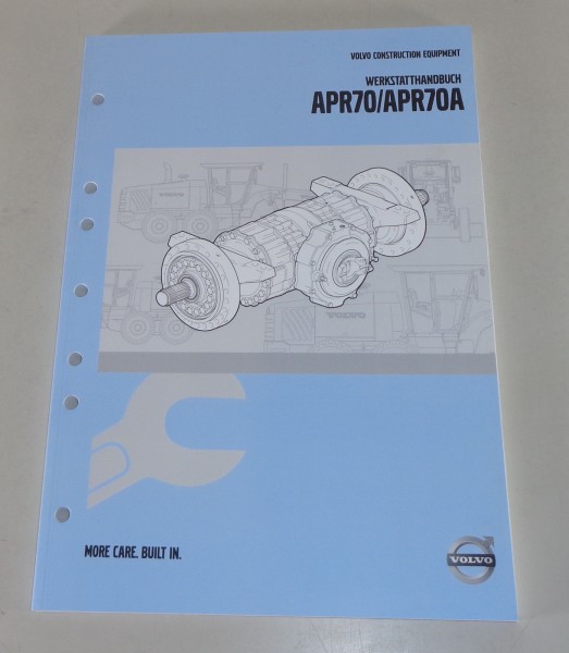 Werkstatthandbuch Volvo Achsen APR70 / APR70A von 2008