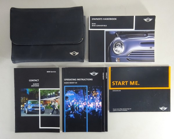 Owner's Manual + Wallet R50 / R52 Mini + Mini Convertible / Cabrio 08/2006