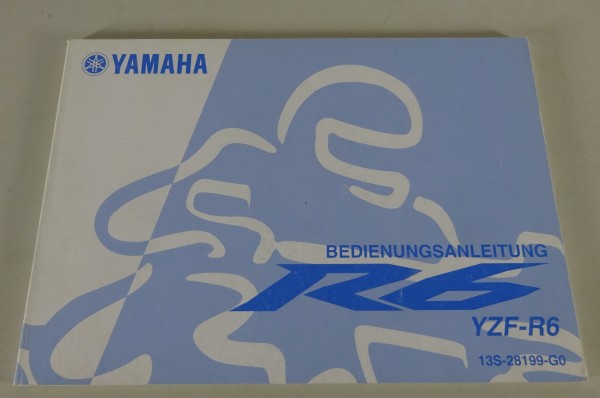 Betriebsanleitung / Handbuch Yamaha R6 YZF-R6 von 09/2007