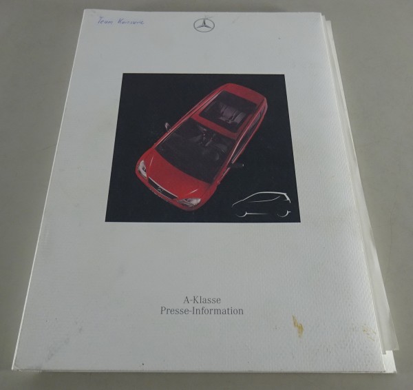 Presseinformation + Pressefotos Mercedes-Benz A-Klasse W168 von 03/1997