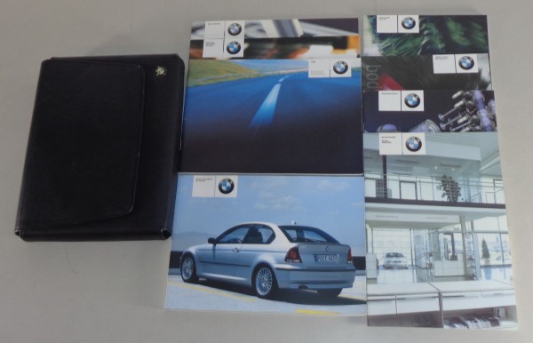 Owner's Manual + Wallet BMW 3-Series Compact E46 316ti 325ti 320td from 2/2003