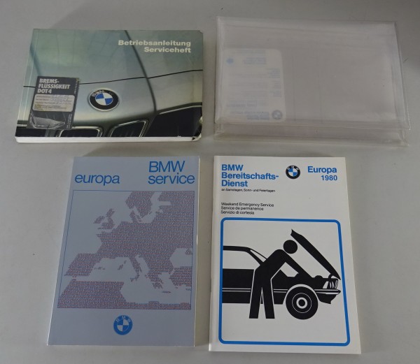 Bordmappe + Betriebsanleitung BMW 6er E24 628 / 635 CSi / M635 CSi Stand 07/1984