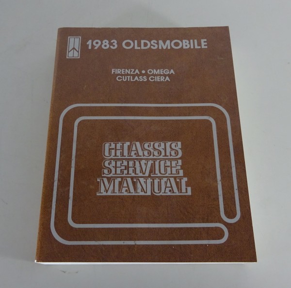 Workshop Manual Oldsmobile Firenza / Omega / Cutlass Ciera from 1983