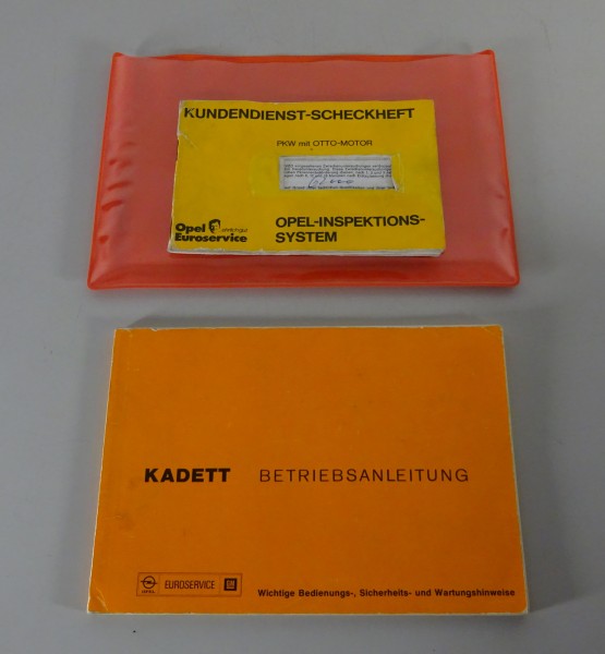 Bordmappe + Betriebsanleitung / Handbuch Opel Kadett C Stand 10/1976