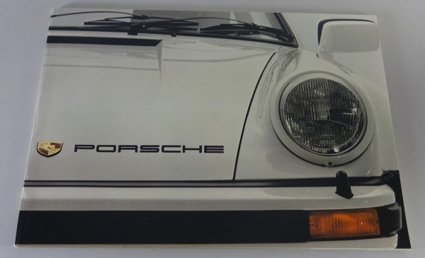Prospekt / Broschüre Porsche 911 Lux / Carrera 3 / Turbo Modell | Stand 08/1976