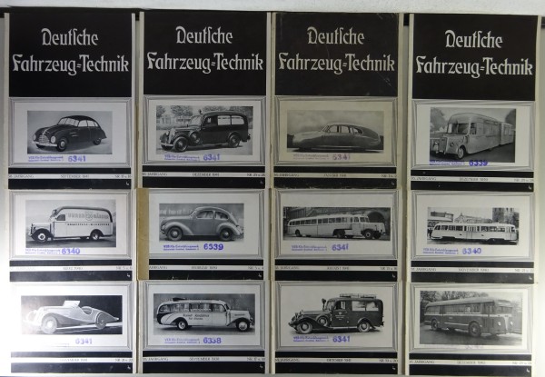 Magazin Deutsche Fahrzeug-Technik | 44 Ausgaben von 01/1937 - 12/1941